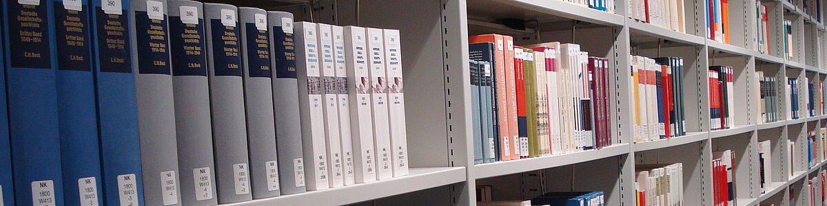 Lehrbuchsammlung in der Bereichsbibliothek