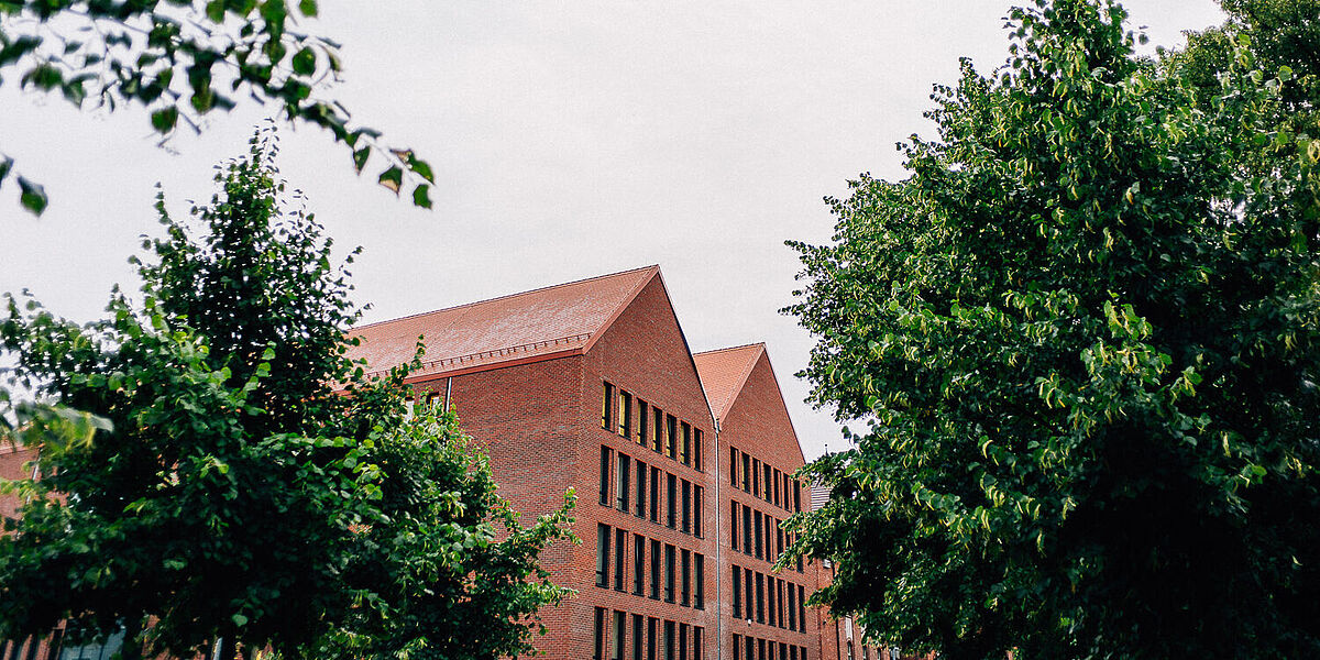 Blick auf die Bereichsbibliothek am Campus Loefflerstraße (ELP), © Till Junker, 2018